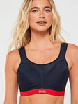 Shock Absorber Womens Active D+ Classic Sports Bra - Navy, Navy, Size 36Ff, Women