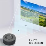 New Mini LED Projector 1080p Built In Speaker Small Home Projector With Screen