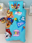 PAW PATROL I'M COOL Junior Toddler Cot Bed Duvet Cover Bedding Set