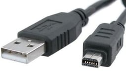 High Grade - USB cable for Olympus Digital Cameras - USB CABLE CB-USB5/CB-USB...