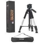  ZOMEI Q111 Professional Portable Travel Camera Tripod For Camcorder DSLR Sliver