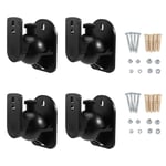 4PCS Universal Speaker Wall Mount Bracket Ceiling Stand Clamp with6784