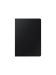 Samsung Galaxy Tab S7 Plus - Book Cover - Mystic Black