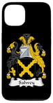 Coque pour iPhone 13 Armoiries Salwey - Blason de la famille