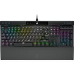 Corsair K70 RGB PRO tastatur Spilling USB QWERTZ Tysk Sort