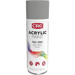 6 st AKRYLSPRAYFÄRG, VIT ALUMINIUM RAL 9006, AEROSOL 400 ML