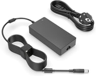 180W Chargeur Compatible avec Dell-Precision 7550 7560 7680 7510 7530 7520 3240 3260 7540 7670 7770 7780 3280 Compact M4800 M4700 M4600 D16S D16U D18U P74F Alimentation Adaptateur pour PC Portable