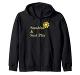 Fun Graphic-Sunshine & Scat Play Zip Hoodie