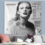 Taylor Swift konstaffisch Gobeläng sovrumsdekoraffisch 75cmx75cm