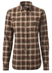 Chevalier 69Heron Flannel Shirt Dam - Holly Green Checked 46