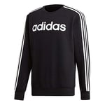 Adidas E 3S Crew FL Sweatshirt - Black/White, X-Small