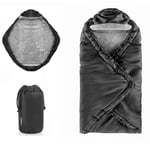 Zamboo Couverture Siege Auto Bebe Enveloppante - Nid d'Ange pour Nacelle et Cosy avec Harnais 3 Points - Intérieur Polaire Douce et Chaude, Sac Inclus - Noir