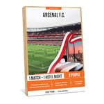 Tick&Box - Gift Box - Arsenal Match Stay for 2-1 Night Stay - Visit The Home of Football - Football Gift - Experience Gift For Football Fans - Valid for 2 Years