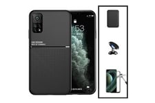 Phonecare Accessoires pour téléphone mobile Kit coque magnetic lux + magentic wallet noir 5d full cover support de voiture magnétique - xiaomi redmi k30s