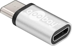 Goobay USB 3.1 ADAP C/Micro-B 2.0 silber