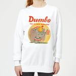 Sweat Femme Flin Eléphant Vintage Dumbo Disney - Blanc - XL - Blanc