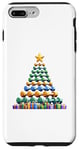 Coque pour iPhone 7 Plus/8 Plus Christmas Tree Haltère Poids Haltérophile Gymnase