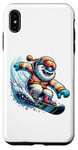 iPhone XS Max Cooler Yeti Snowboard Fun In Winter Case