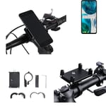 Bicycle holder for Motorola Moto G52 universal handlebar mount 