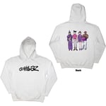 Gorillaz Unisex Pullover Hoodie: Cracker Island (Back Print) (Small)