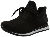 Rieker Femme N3053 Basket, Noir 00, 36 EU