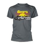 DOORS, THE - RIDERS ON THE STORM GREY T-Shirt Medium