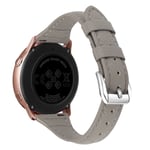 Slim Läderarmband Samsung Galaxy Watch Active 2 44mm grå