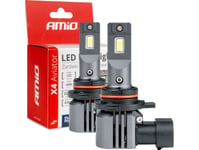 Led-Lampor För Bilar X4-Serien Aviator Hir2 9012 6500K Canbus Amio-03768