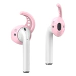 AirPods Earpads Öronkrokar Silikon Krokar Earhooks Rosa rosa