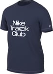 Nike Df Track Club Hyverse T-Shirt Midnight Navy/Summit White XL