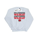 Disney Womens/Ladies High School Musical The Once A Wildcat Sweatshirt (White) - Size 2XL