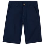 Short Enfant Garçon Coton, Shorts et Bermudas Garçon avec Poches, Short Chino Enfant, Vêtements Été Enfant Ado Garcon 4-14 Ans (Bleu Marine, 4-5 Ans)