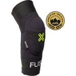 Coudière Fuse Omega XL-XXL Noir et Jaune Néon avec Protection SAS-TEC Fuse Prote