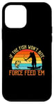 Coque pour iPhone 12 mini Bowfishing Force Feed Them, pêcheur, arc et flèche