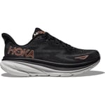 Löparskor Hoka Clifton 9 Dam Black/Rose Gold 38