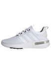 adidas Men's Racer TR23 Shoes, Cloud White/Cloud White/Grey Six, 9