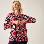 Regatta Orla Kiely Long Sleeve Top Apple Blossom Pink, Size: 10 - Sale