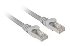 Sharkoon Patch Network Cable Sftp, Rj-45, With Cat.7A Raw Cable (Gray, 10 Meters)