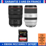 Canon RF 24-70mm f/2,8L IS USM + Canon RF 70-200mm f/2,8L IS USM + 1 SanDisk 32GB Extreme PRO UHS-II SDXC 300 MB/s + Ebook '20 Techniques pour Réussir vos Photos' - Objectif Canon RF