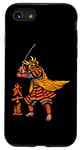 iPhone SE (2020) / 7 / 8 Funny Samurai Design Japan Warrior Japanese Demon Case