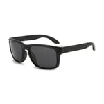 Glazzy Polariserande Fiske Solglasögon Mode Italien Varumärke Designer Spegel Man Holbrook Körning Sport Solglasögon Män 2024 Black/polarized