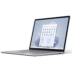 Microsoft Surface Laptop 5 - Ordinateur Portable (Windows 11, écran tactile 15'', Processeur Intel EVO Core i7, 8 Go RAM, 256 Go SSD, Clavier Français AZERTY) - Platine, finition métal