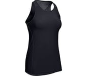 Under Armour Perpetual Enganliegendes Débardeur Femme, Noir, XS