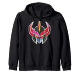 Power Rangers Megazord Retro Helmet Polygon Style Sweat à Capuche