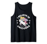 Unicorn rainbow - I believe in unicorns Tank Top