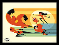 Disney Incredibles 2 (to The Rescue) 30 x 40cm Impression encadrée