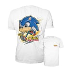 Funko Pop! Tee: Sonic The Hedgehog - Sonic The Hedgehog - (Running) - (AD Tee) - Small - T-Shirt - Vêtements - Idée de à Manches Courtes pour Les Adultes Les Hommes et Les Femmes