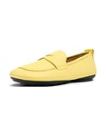 Camper Women's Right Nina K201421 Ballet Flat, Yellow, 2 UK