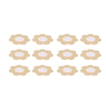 20pcs Disposable Breast Pasties Light Beige Adhesive Bras Breathable Nipple LSO