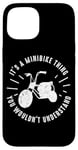 Coque pour iPhone 15 Minibike Vintage Moto Lover Funny Mini Bike Racing